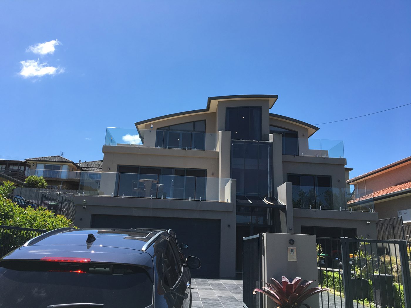 Frameless Fencing Glass