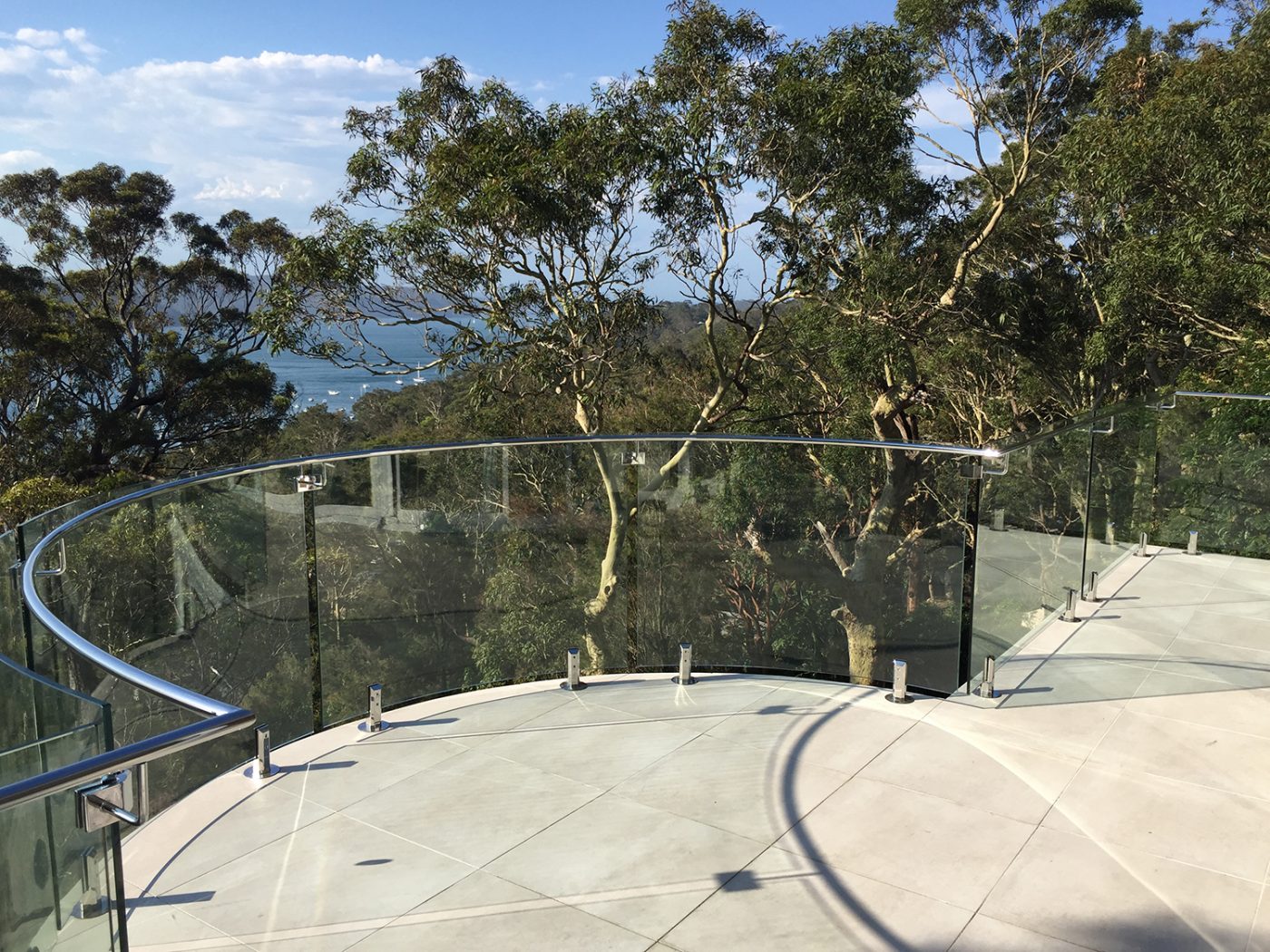 frameless glass pool fencing